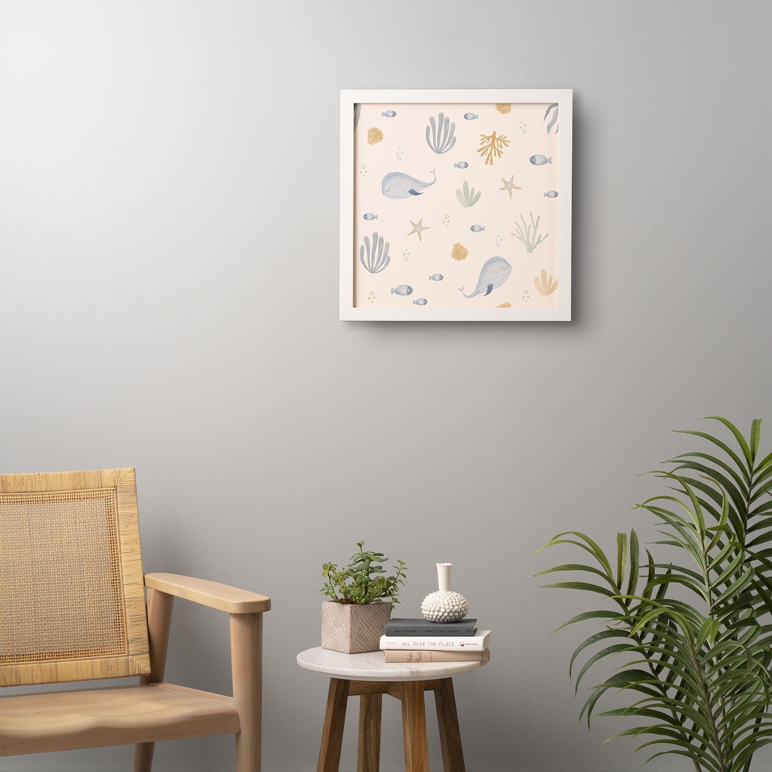 Menina Lisboa Under the Deep Sea Framed Wall Art