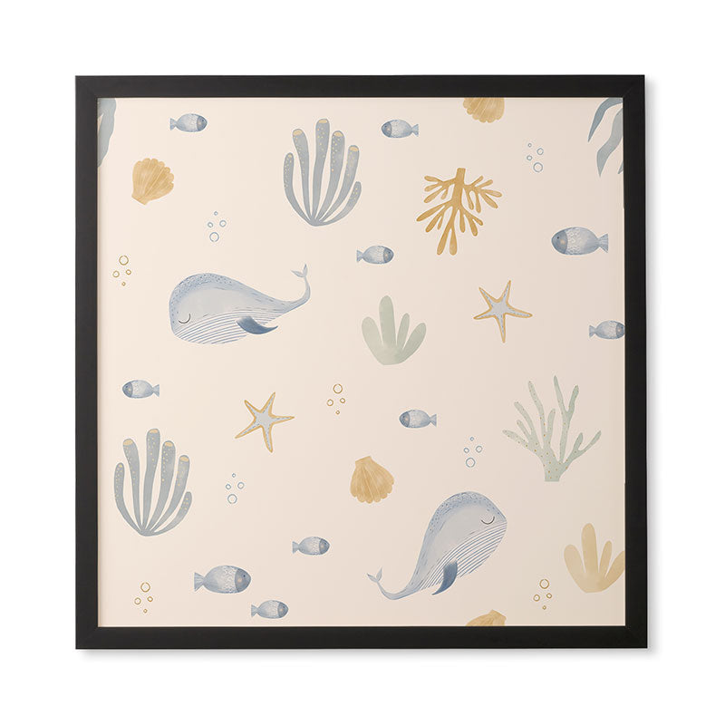 Menina Lisboa Under the Deep Sea Framed Wall Art