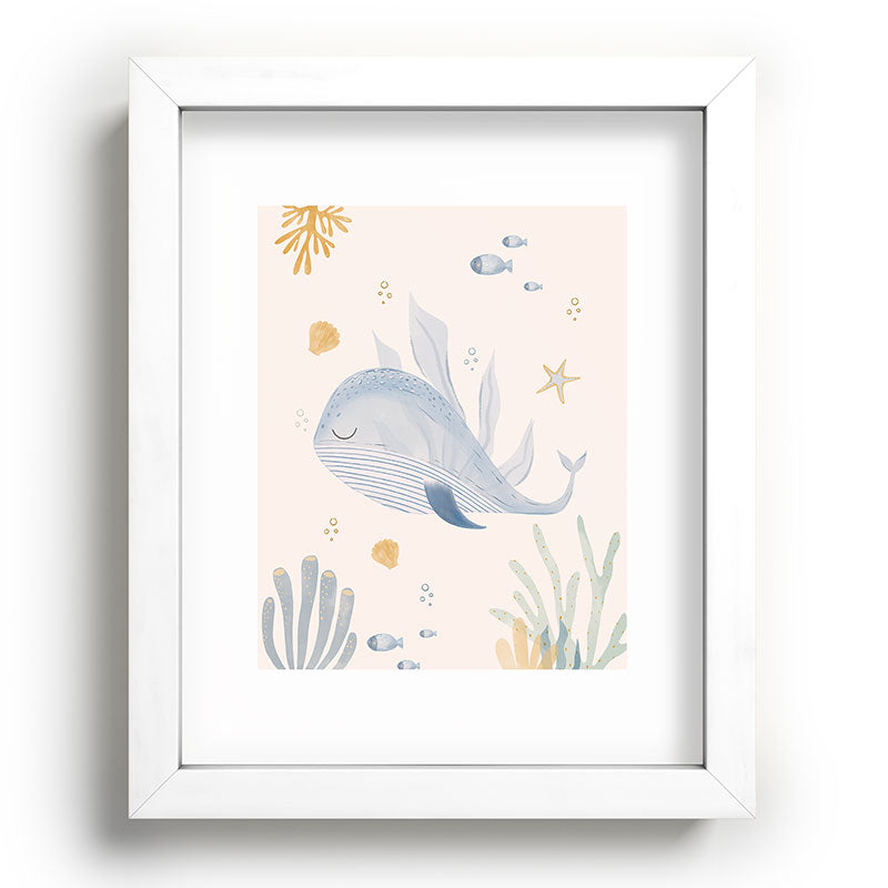 Menina Lisboa Under the Deep Sea Recessed Framing Rectangle