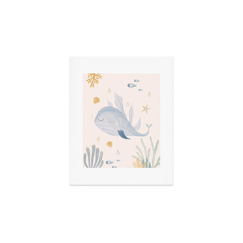 Menina Lisboa Under the Deep Sea Art Print