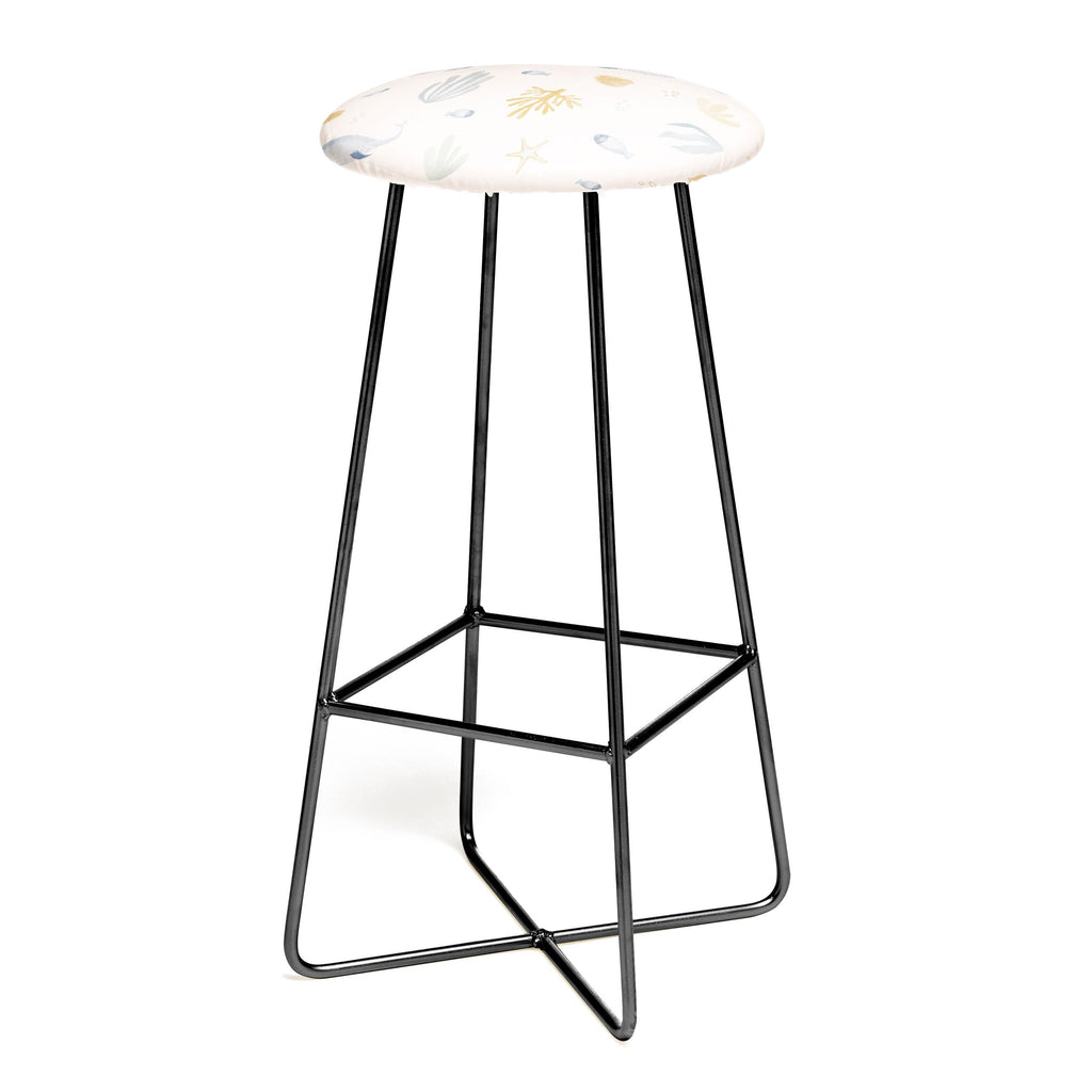 Menina Lisboa Under the Deep Sea Bar Stool