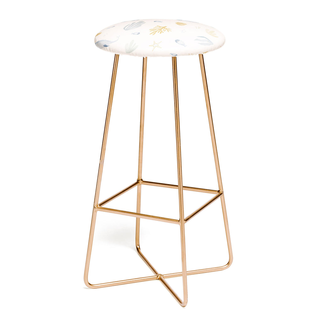 Menina Lisboa Under the Deep Sea Bar Stool