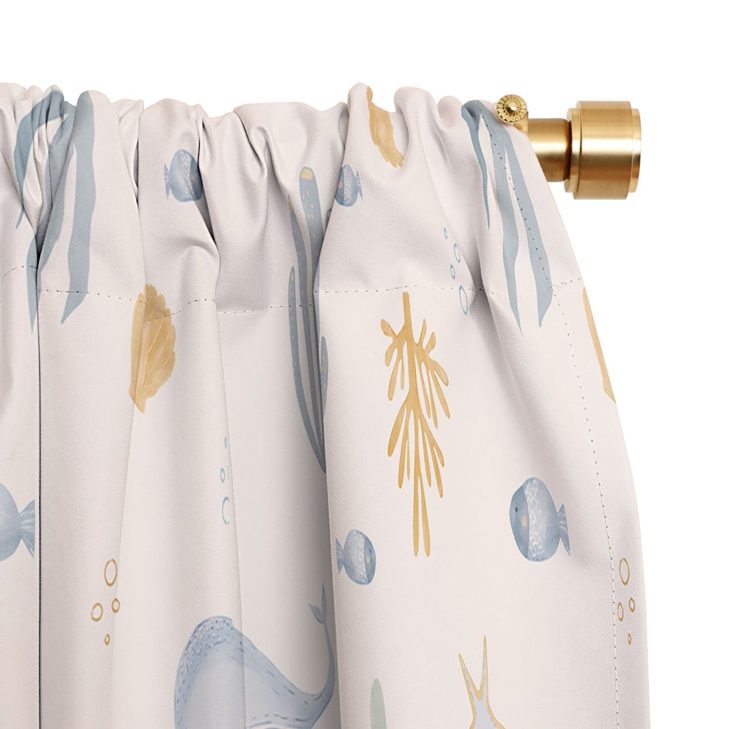 Menina Lisboa Under the Deep Sea Blackout Window Curtain