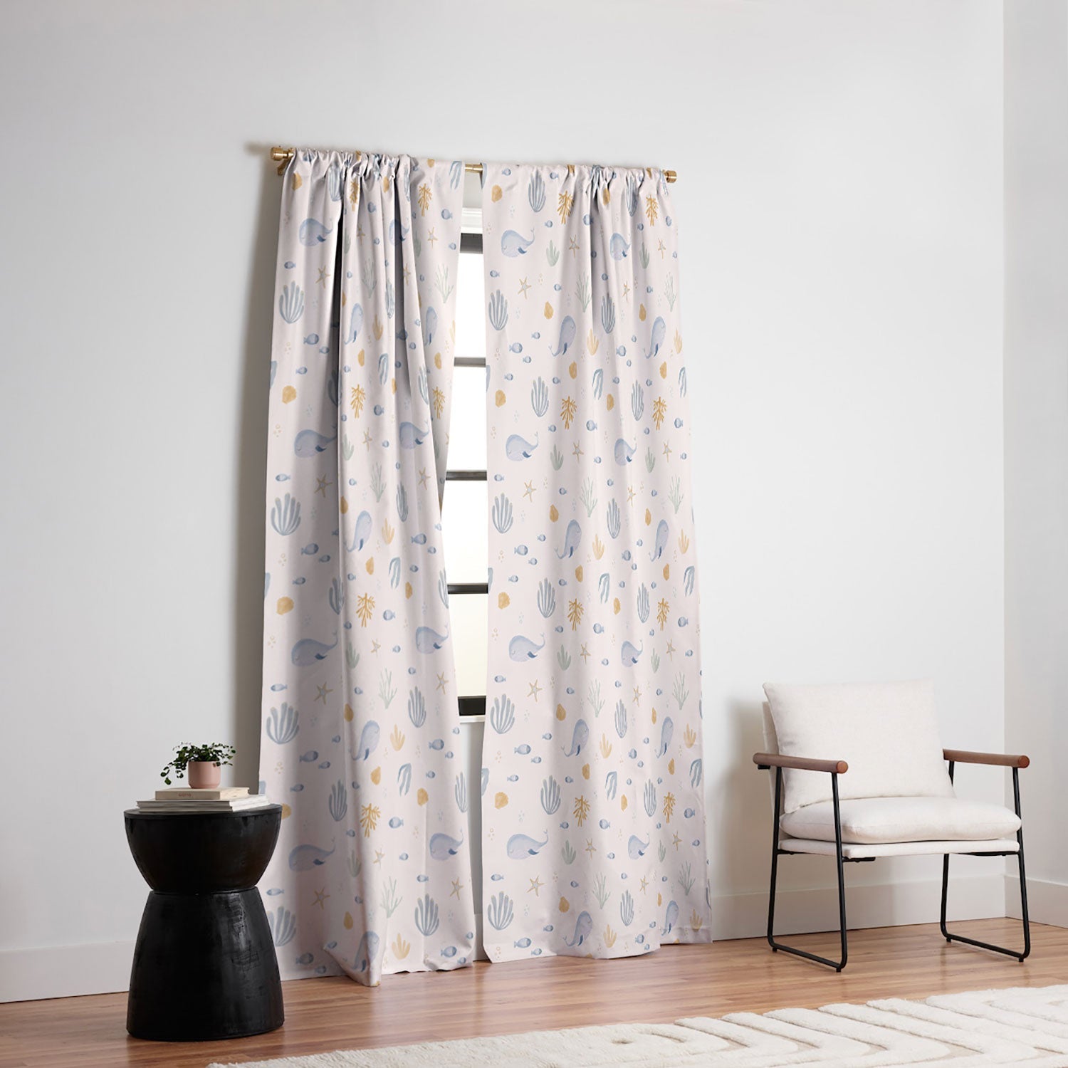 Menina Lisboa Under the Deep Sea Blackout Window Curtain