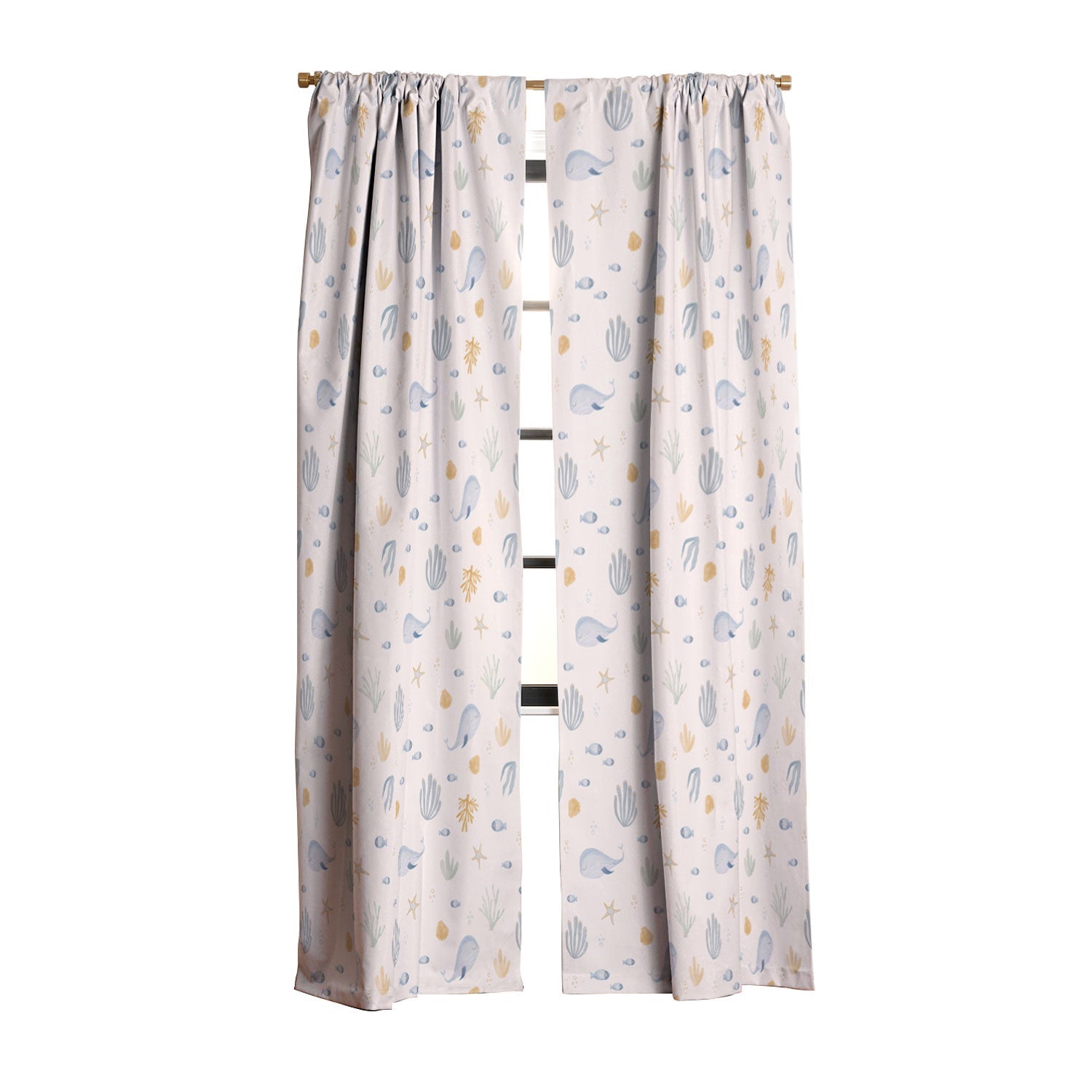 Menina Lisboa Under the Deep Sea Blackout Window Curtain