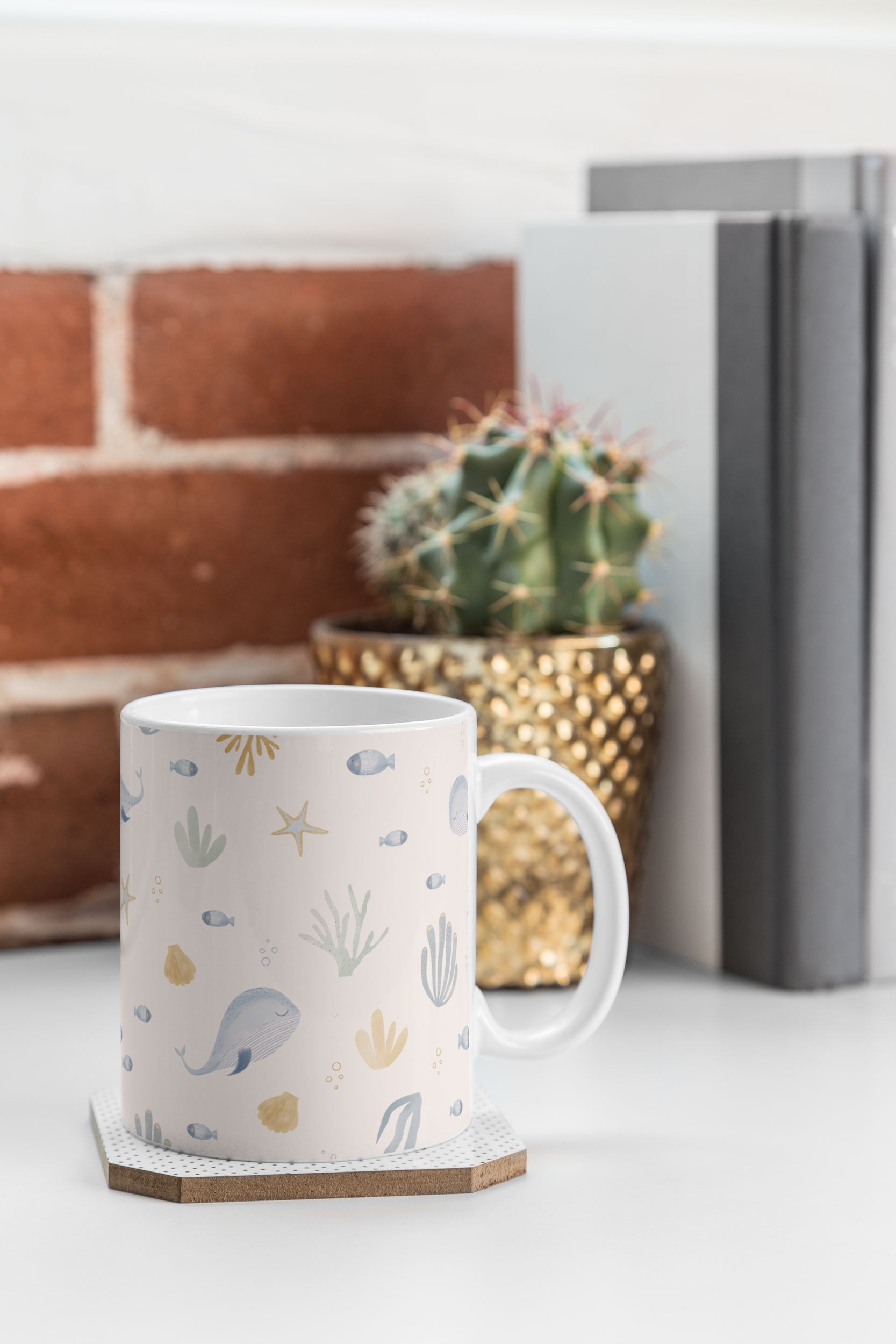 Menina Lisboa Under the Deep Sea Coffee Mug