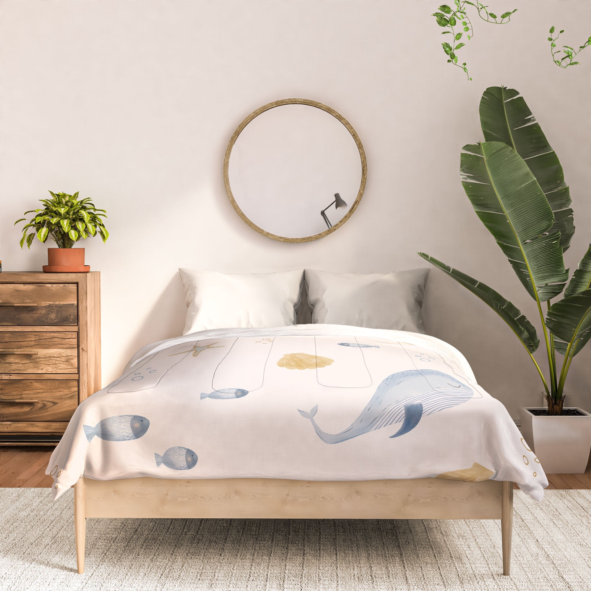 Menina Lisboa Under the Deep Sea Comforter
