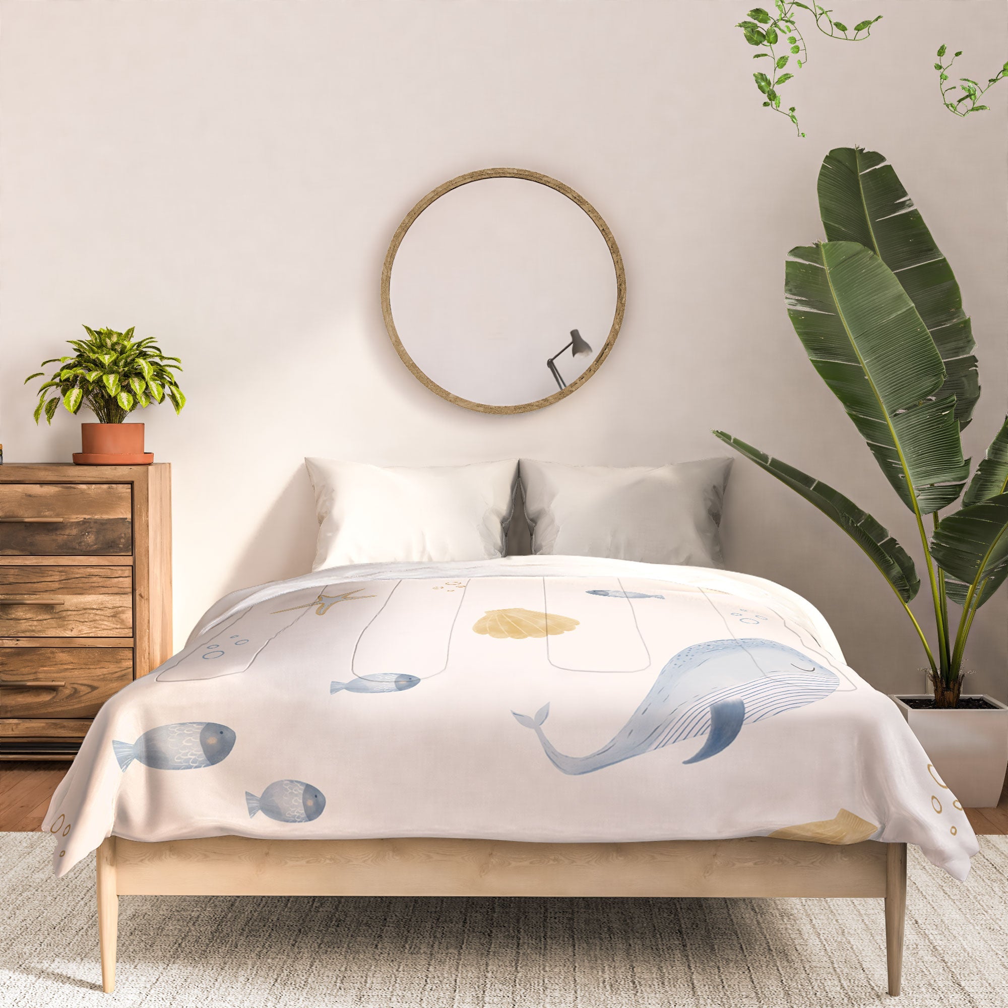 Menina Lisboa Under the Deep Sea Comforter