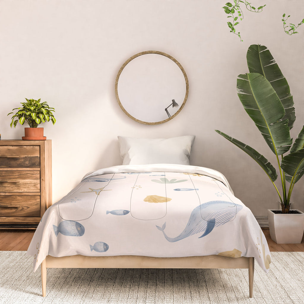 Menina Lisboa Under the Deep Sea Comforter
