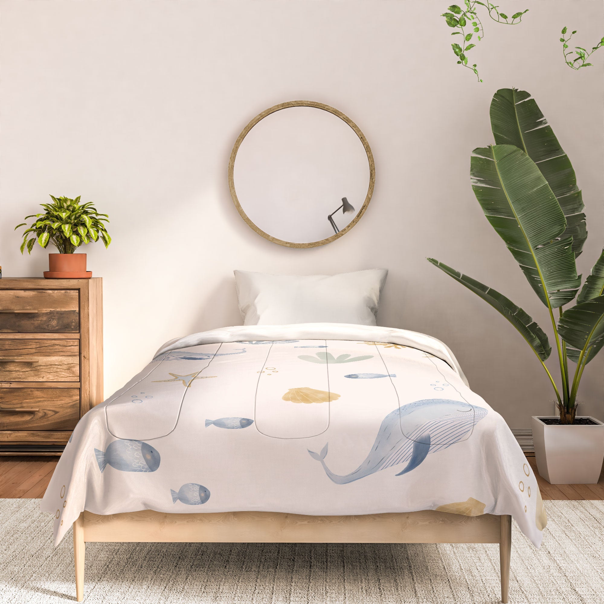 Menina Lisboa Under the Deep Sea Comforter