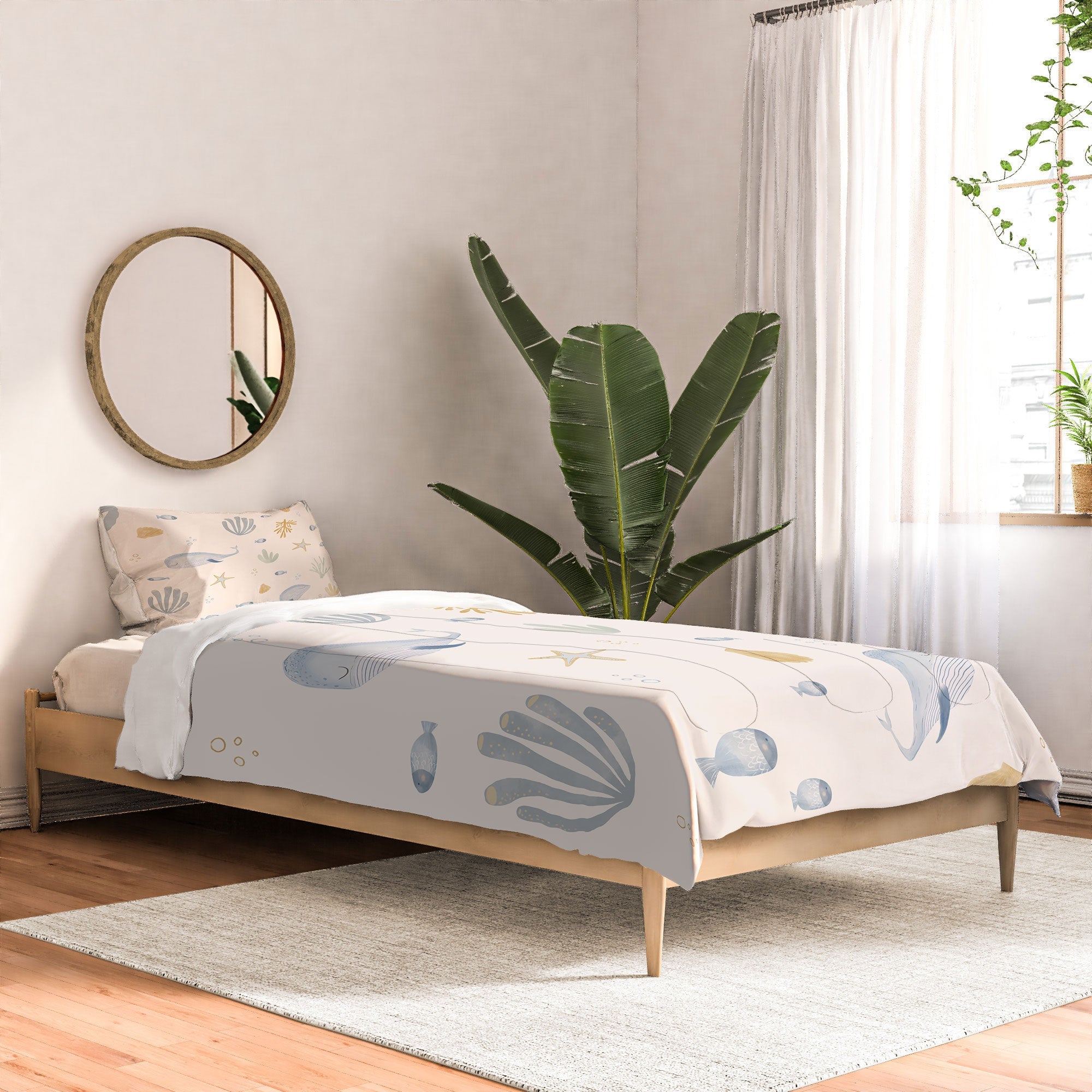 Menina Lisboa Under the Deep Sea Comforter