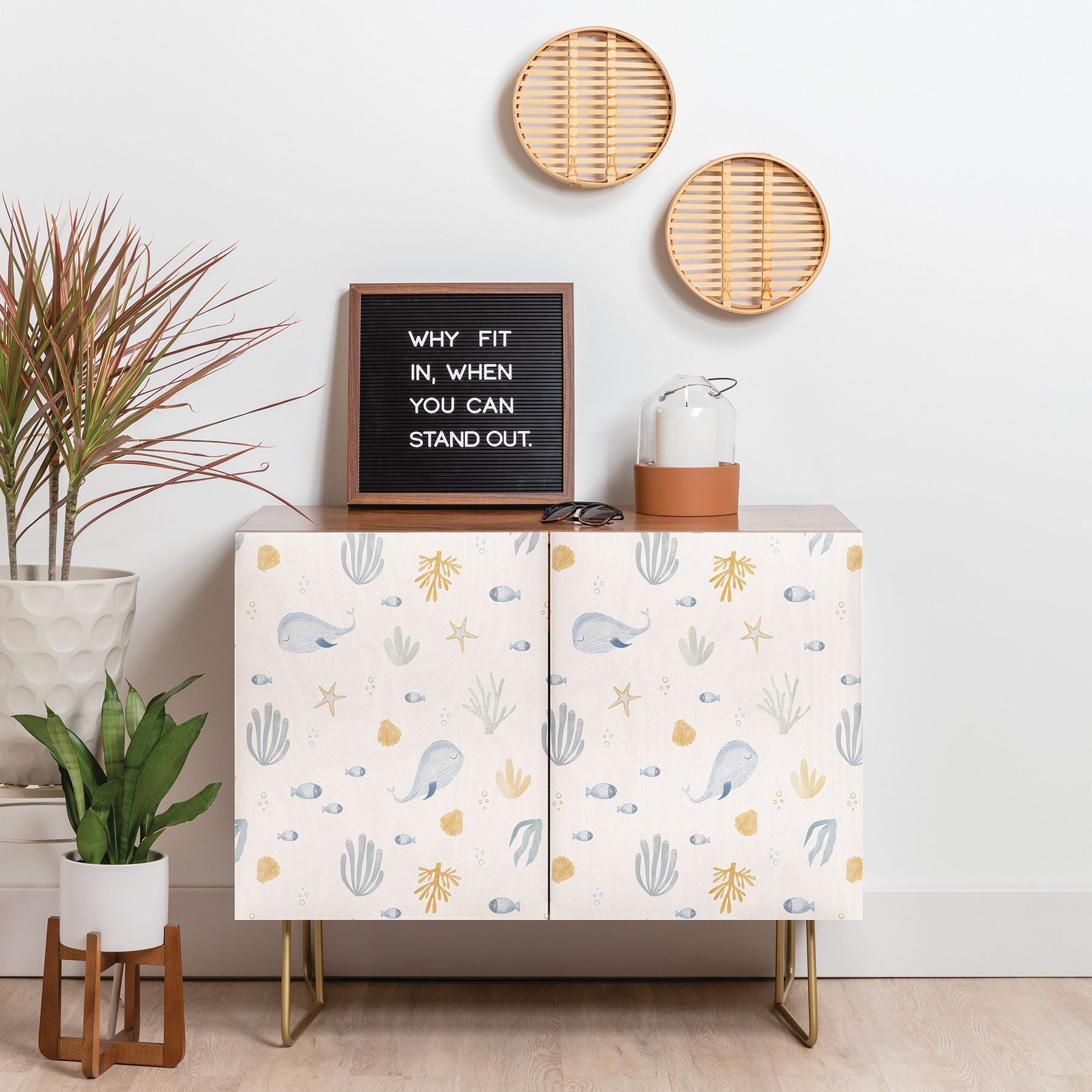 Menina Lisboa Under the Deep Sea Credenza