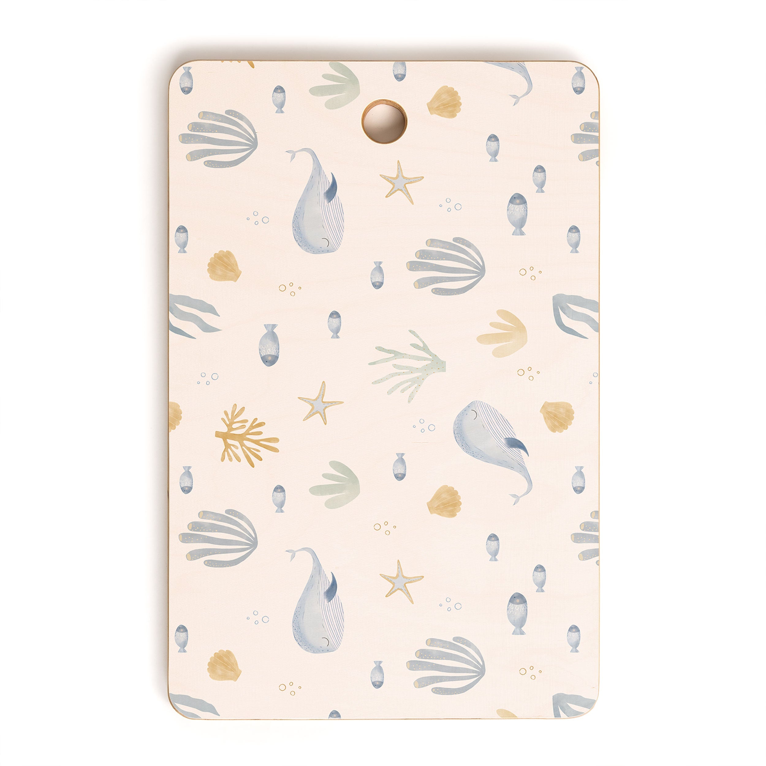 Menina Lisboa Under the Deep Sea Cutting Board Rectangle