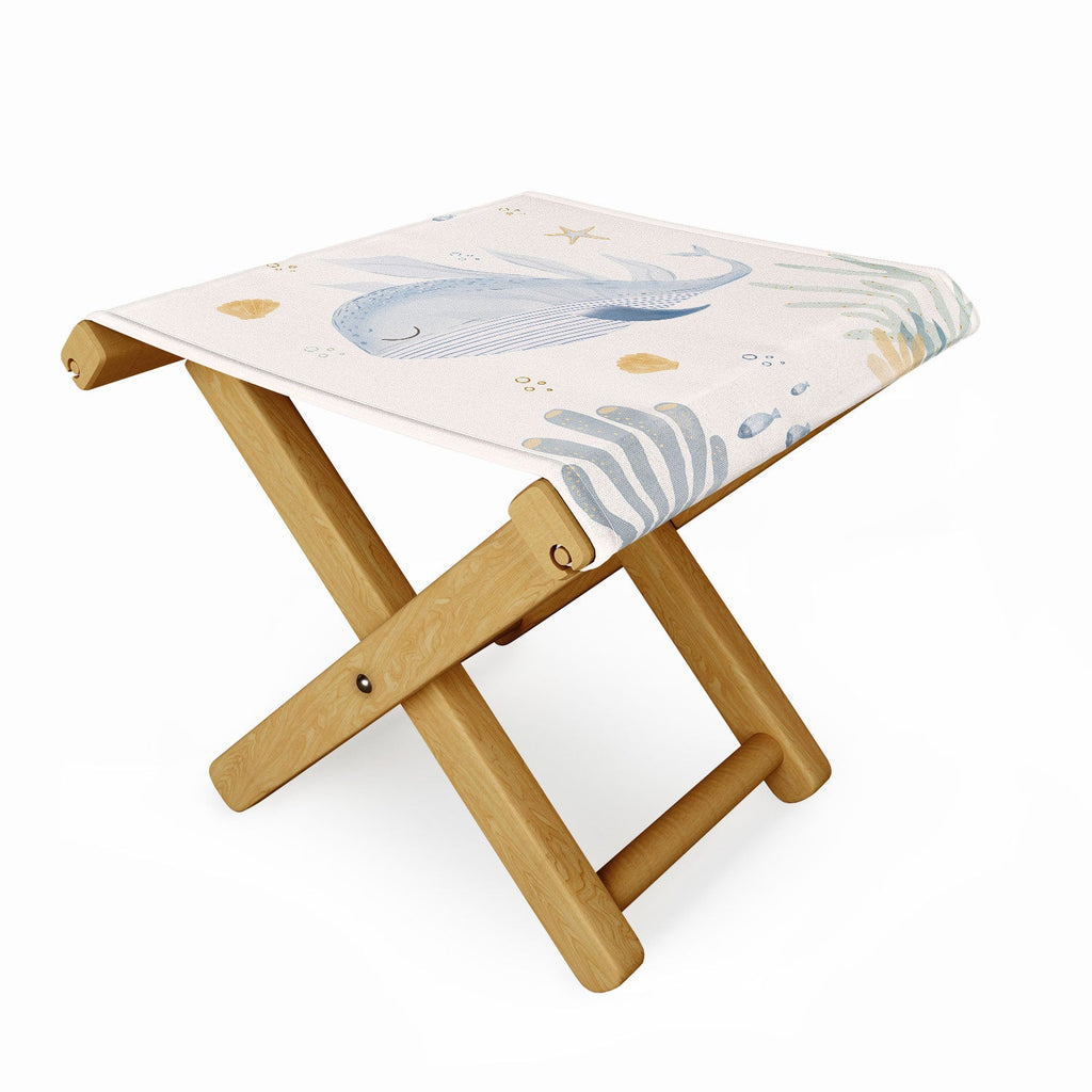 Menina Lisboa Under the Deep Sea Folding Stool