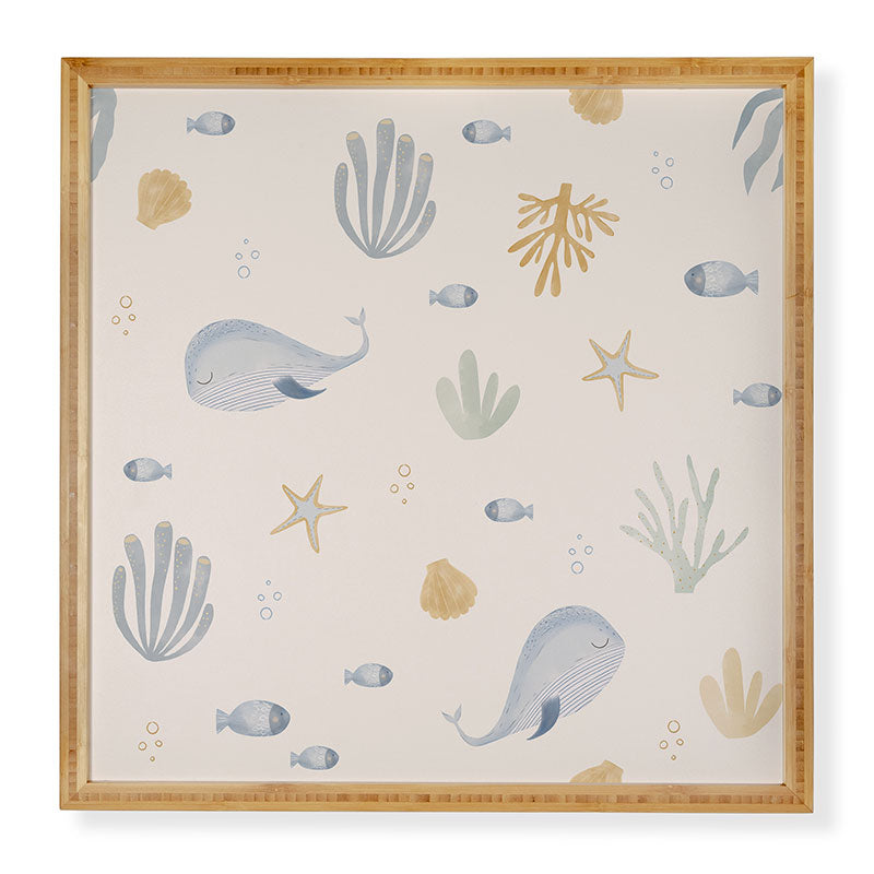 Menina Lisboa Under the Deep Sea Framed Wall Art