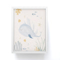 Menina Lisboa Under the Deep Sea Framed Mini Art Print