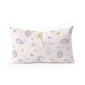Menina Lisboa Under the Deep Sea Oblong Throw Pillow