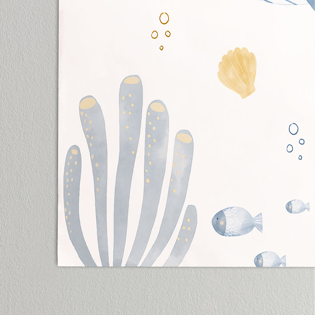 Menina Lisboa Under the Deep Sea Poster