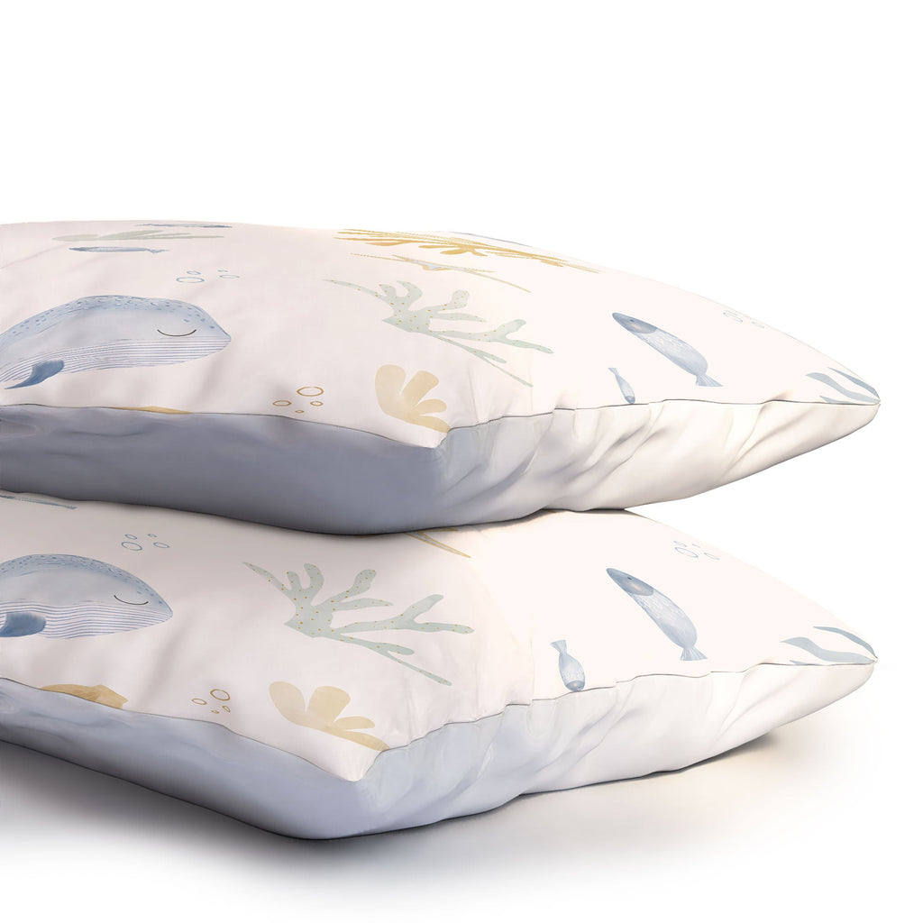 Menina Lisboa Under the Deep Sea Pillow Shams