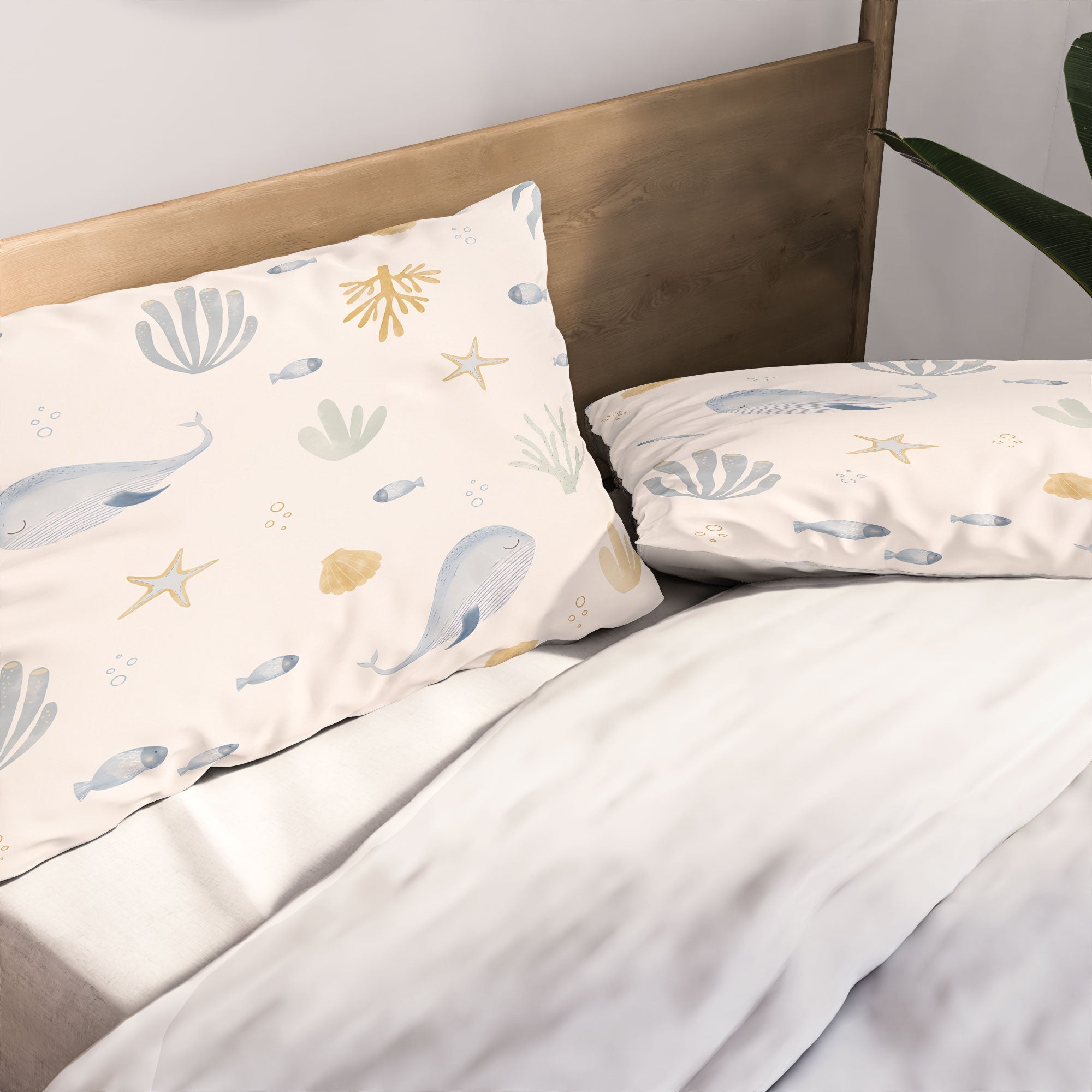 Menina Lisboa Under the Deep Sea Pillow Shams