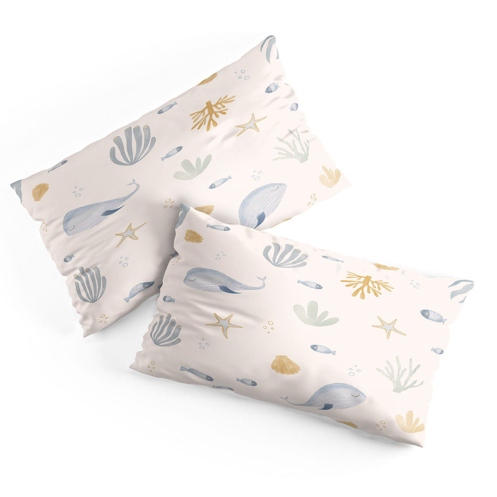 Menina Lisboa Under the Deep Sea Pillow Shams