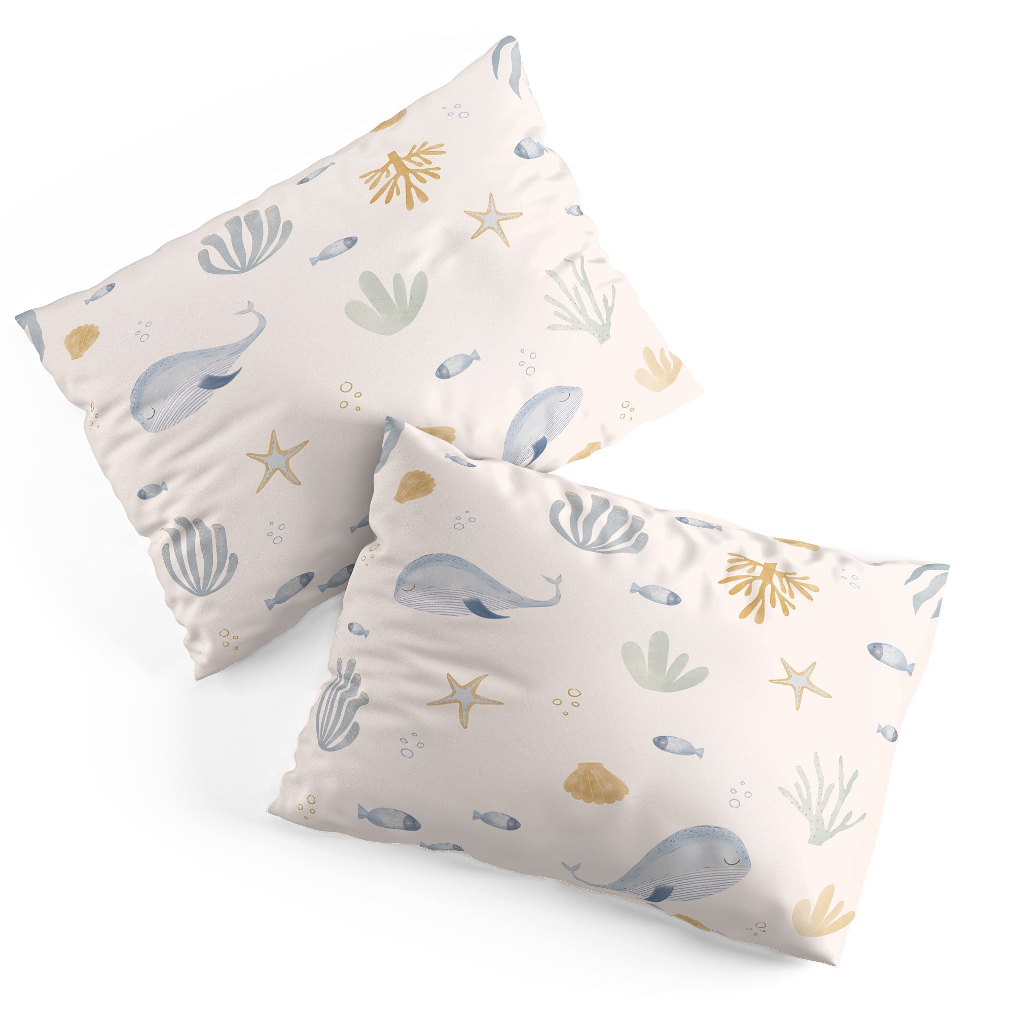 Menina Lisboa Under the Deep Sea Pillow Shams