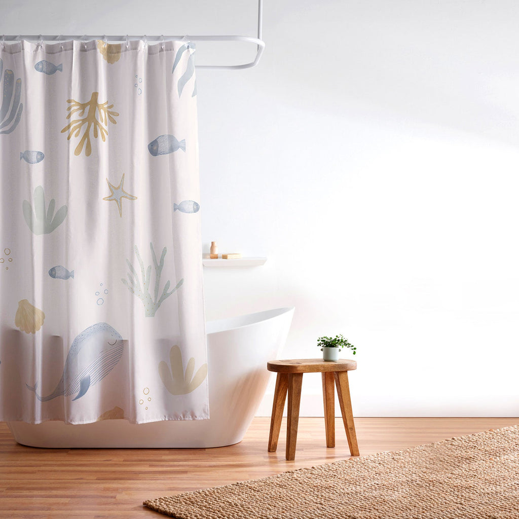 Menina Lisboa Under the Deep Sea Shower Curtain