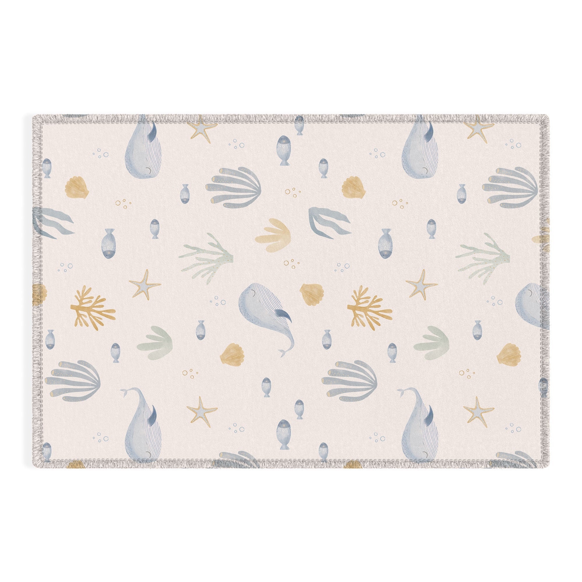 Menina Lisboa Under the Deep Sea Outdoor Rug
