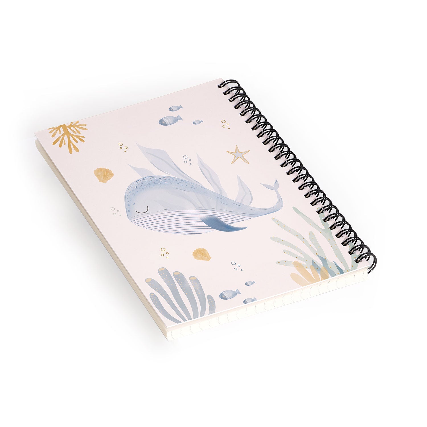 Menina Lisboa Under the Deep Sea Spiral Notebook
