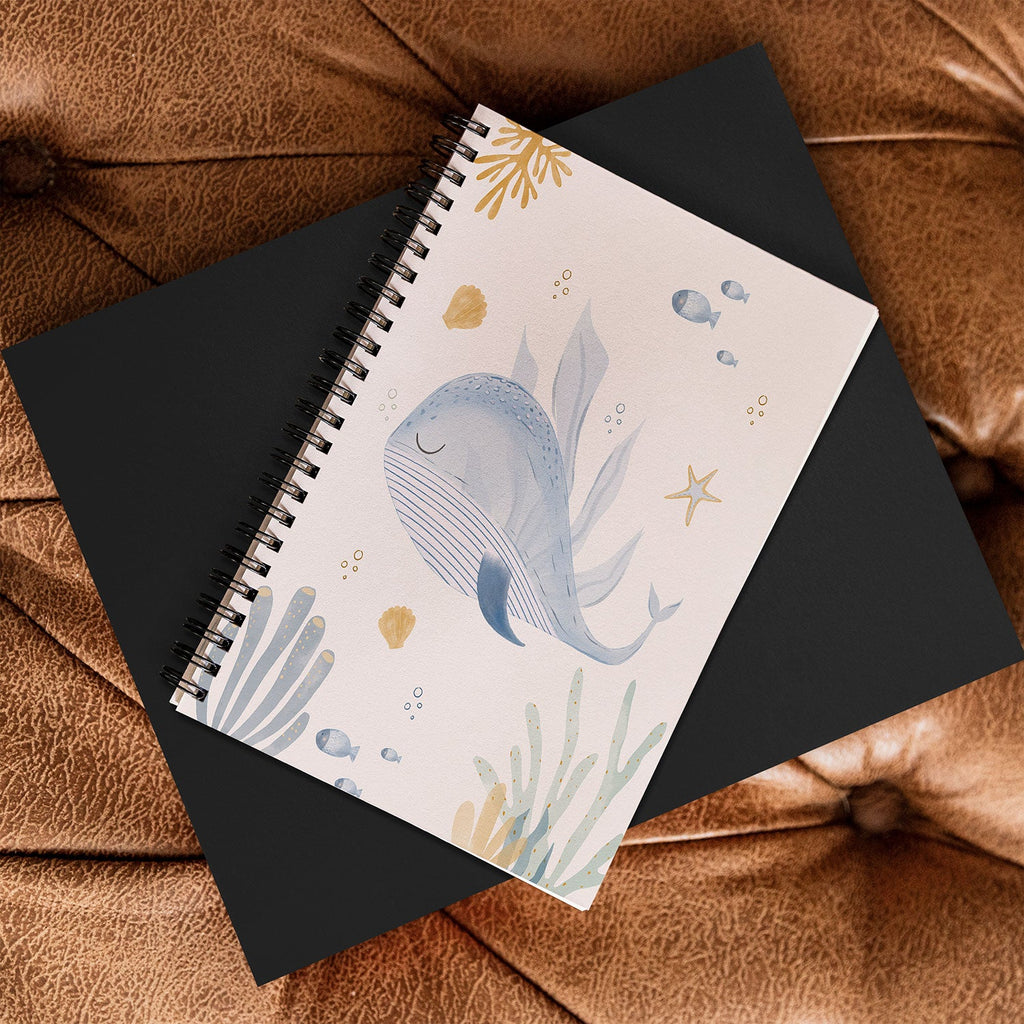 Menina Lisboa Under the Deep Sea Spiral Notebook