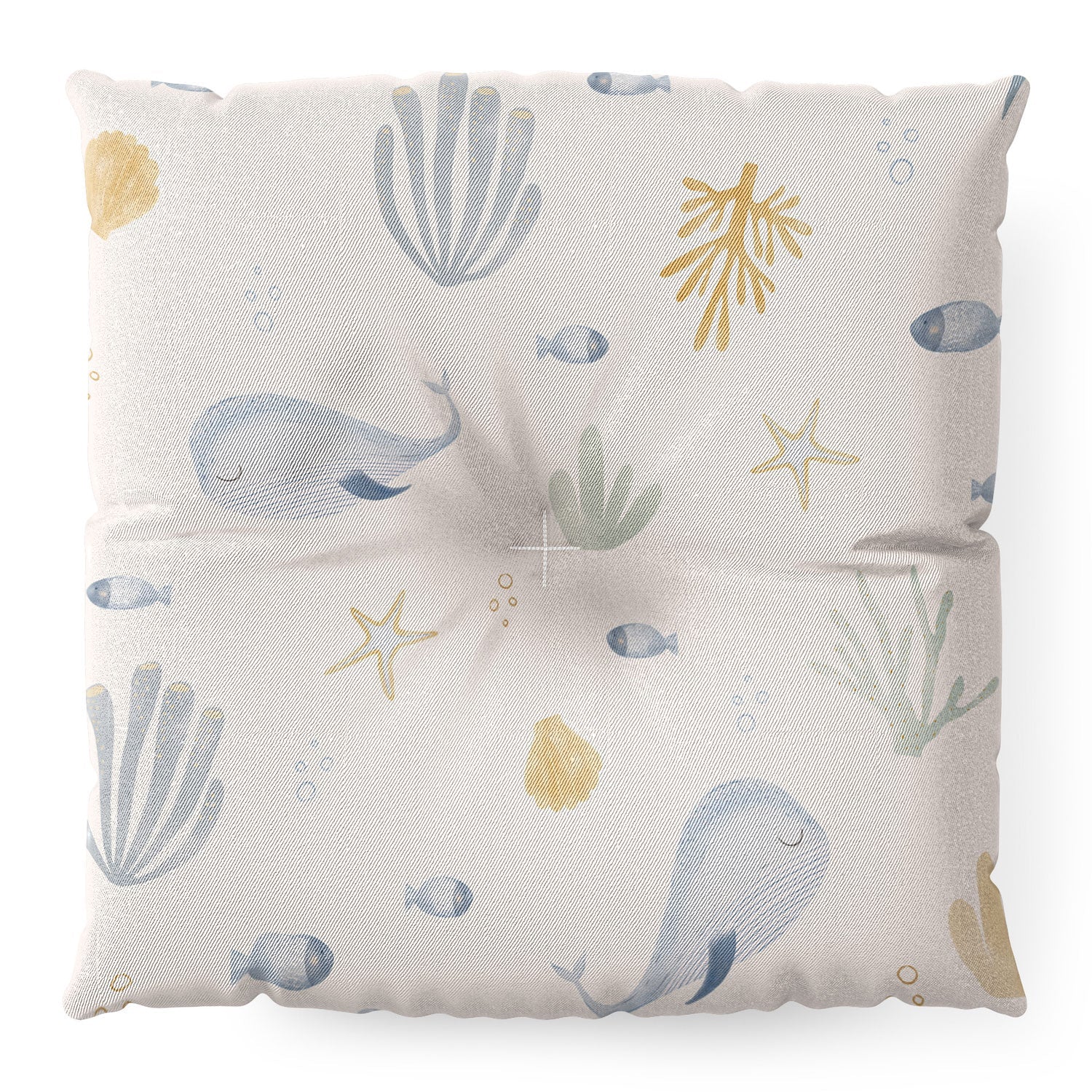 Menina Lisboa Under the Deep Sea Floor Pillow Square