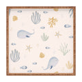 Menina Lisboa Under the Deep Sea Square Tray