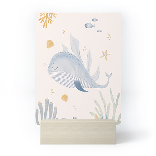 Menina Lisboa Under the Deep Sea Mini Art Print