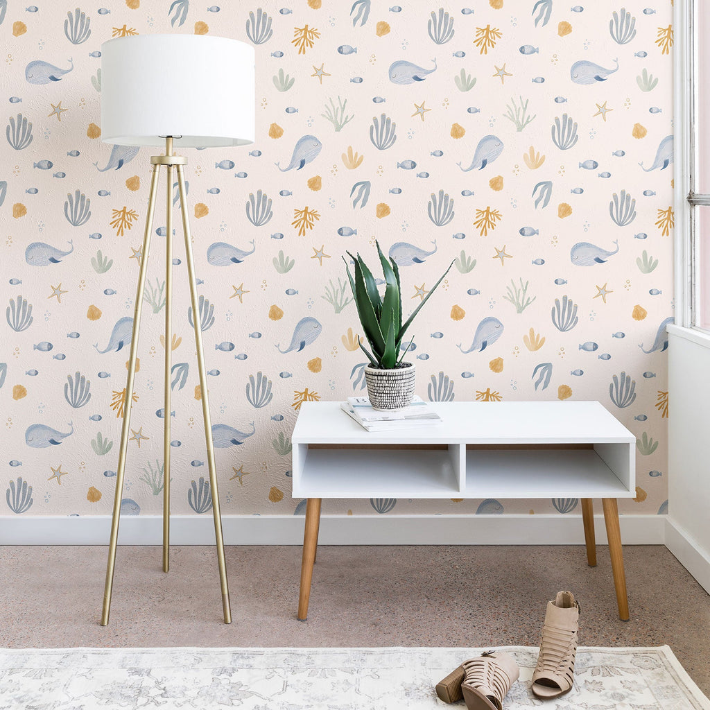 Menina Lisboa Under the Deep Sea Wallpaper