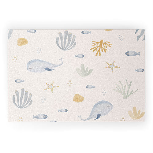 Menina Lisboa Under the Deep Sea Welcome Mat