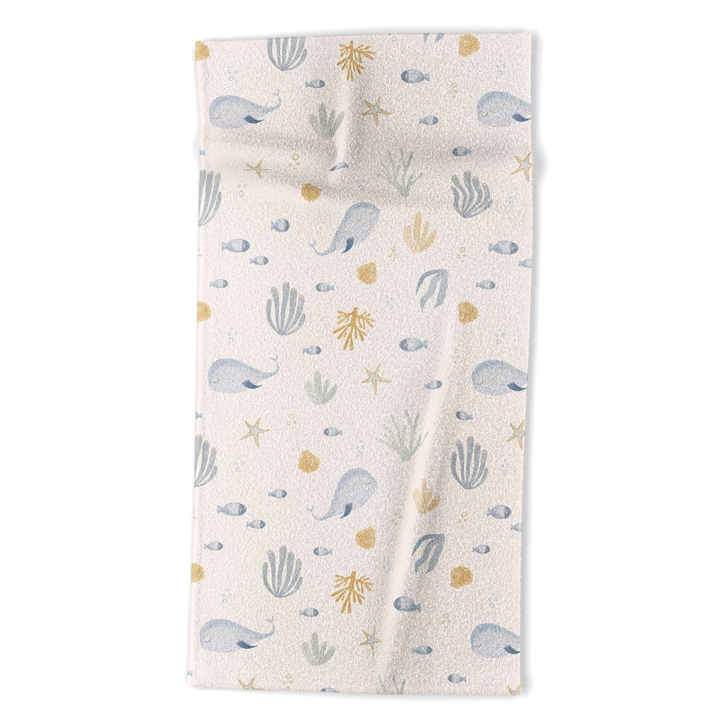 Menina Lisboa Under the Deep Sea Beach Towel