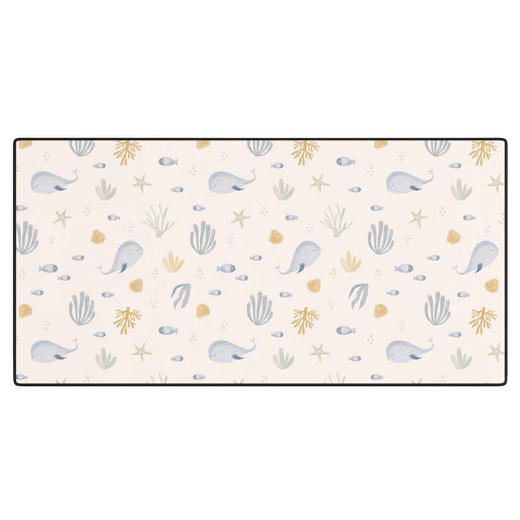 Menina Lisboa Under the Deep Sea Desk Mat