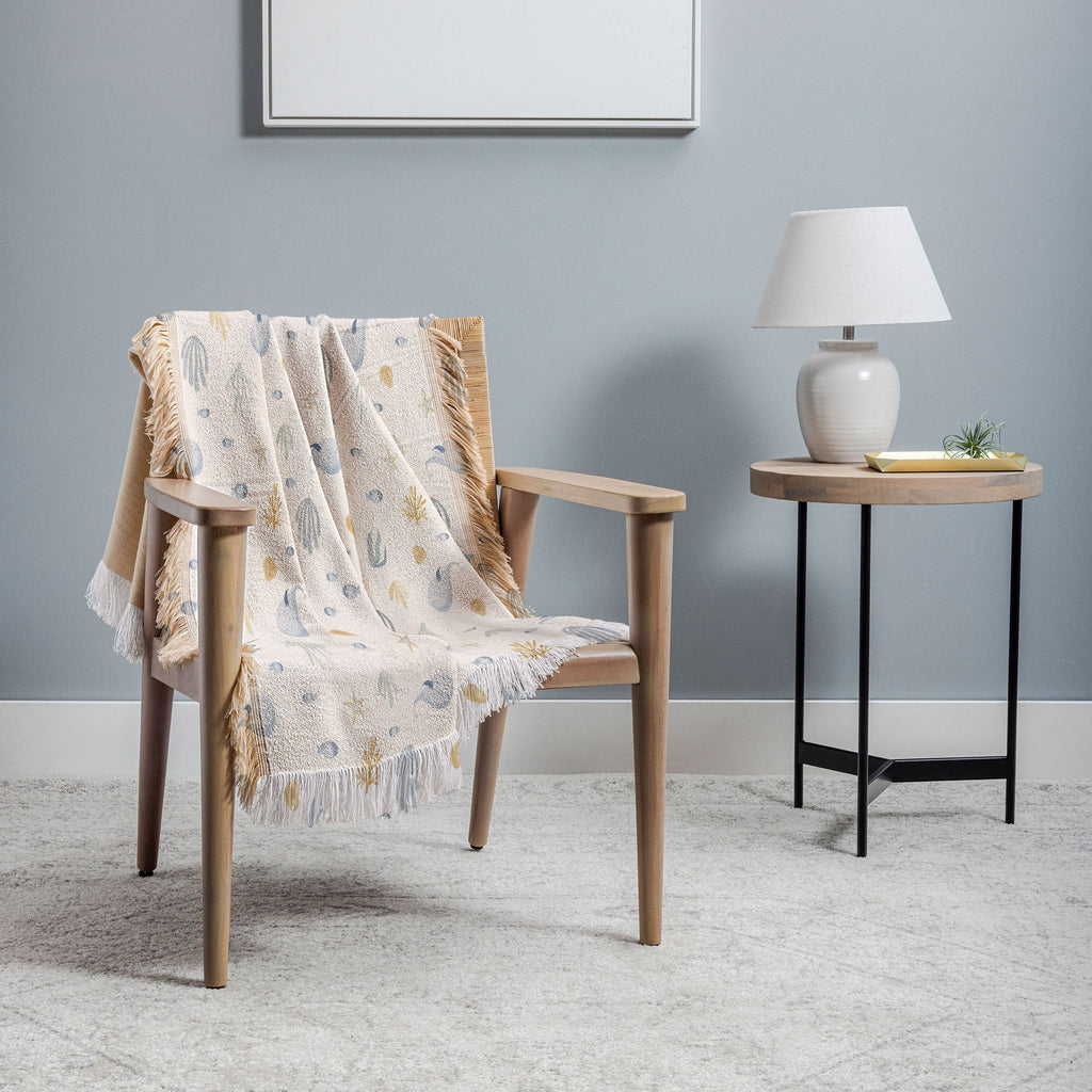 Menina Lisboa Under the Deep Sea Throw Blanket