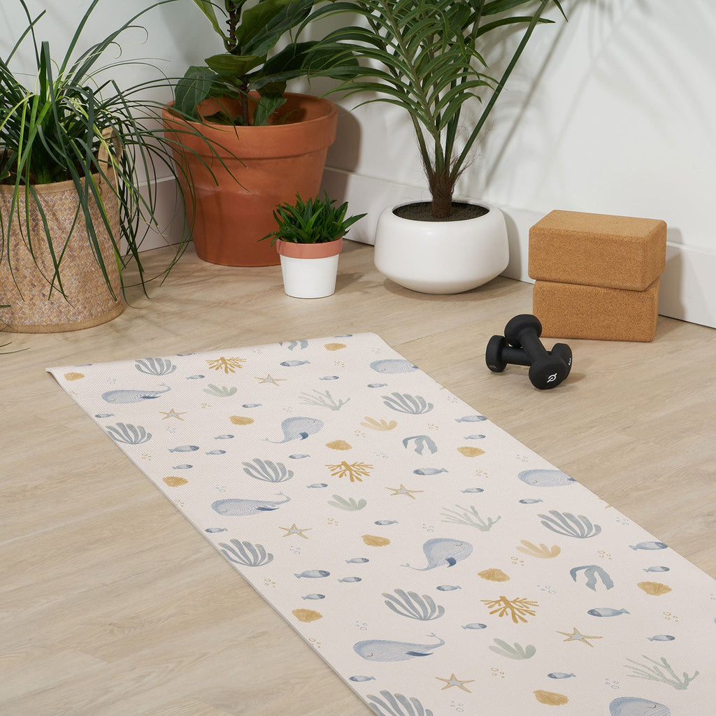 Menina Lisboa Under the Deep Sea Yoga Mat