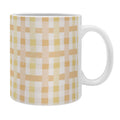 Menina Lisboa Yellow Pink Gingham Coffee Mug