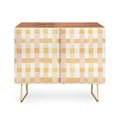 Menina Lisboa Yellow Pink Gingham Credenza