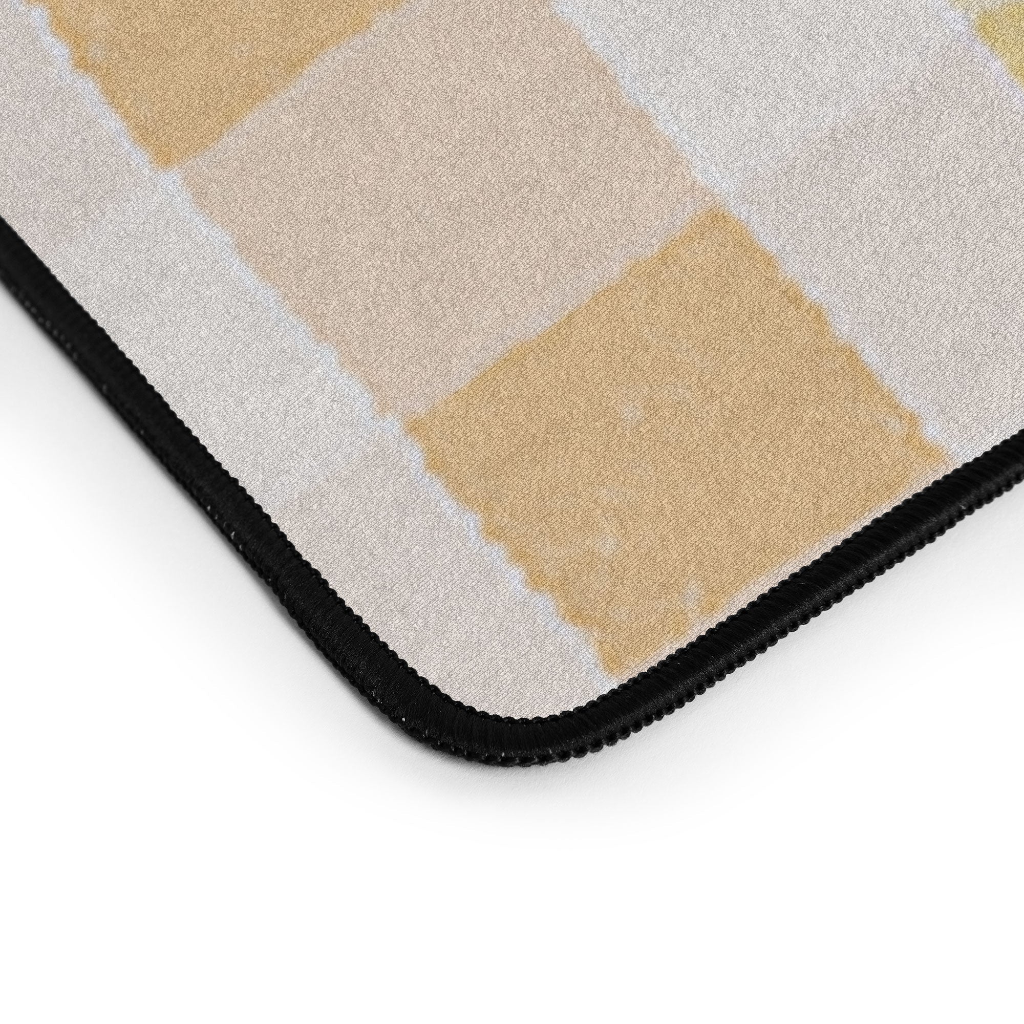 Menina Lisboa Yellow Pink Gingham Desk Mat
