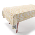 Menina Lisboa Yellow Pink Gingham Tablecloth