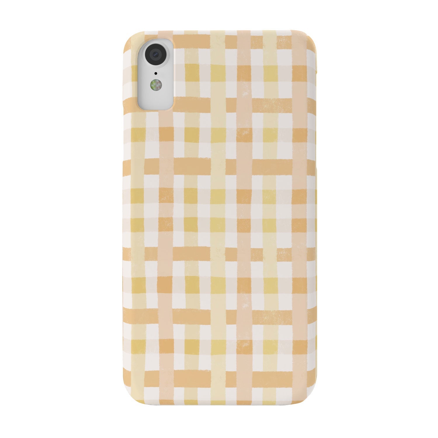 Menina Lisboa Yellow Pink Gingham Phone Case