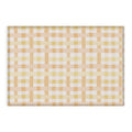 Menina Lisboa Yellow Pink Gingham Outdoor Rug