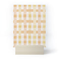 Menina Lisboa Yellow Pink Gingham Mini Art Print
