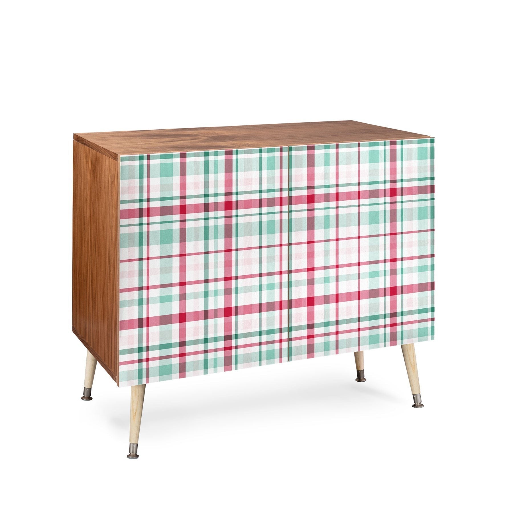 Lisa Argyropoulos Merry Vintage Plaid Credenza