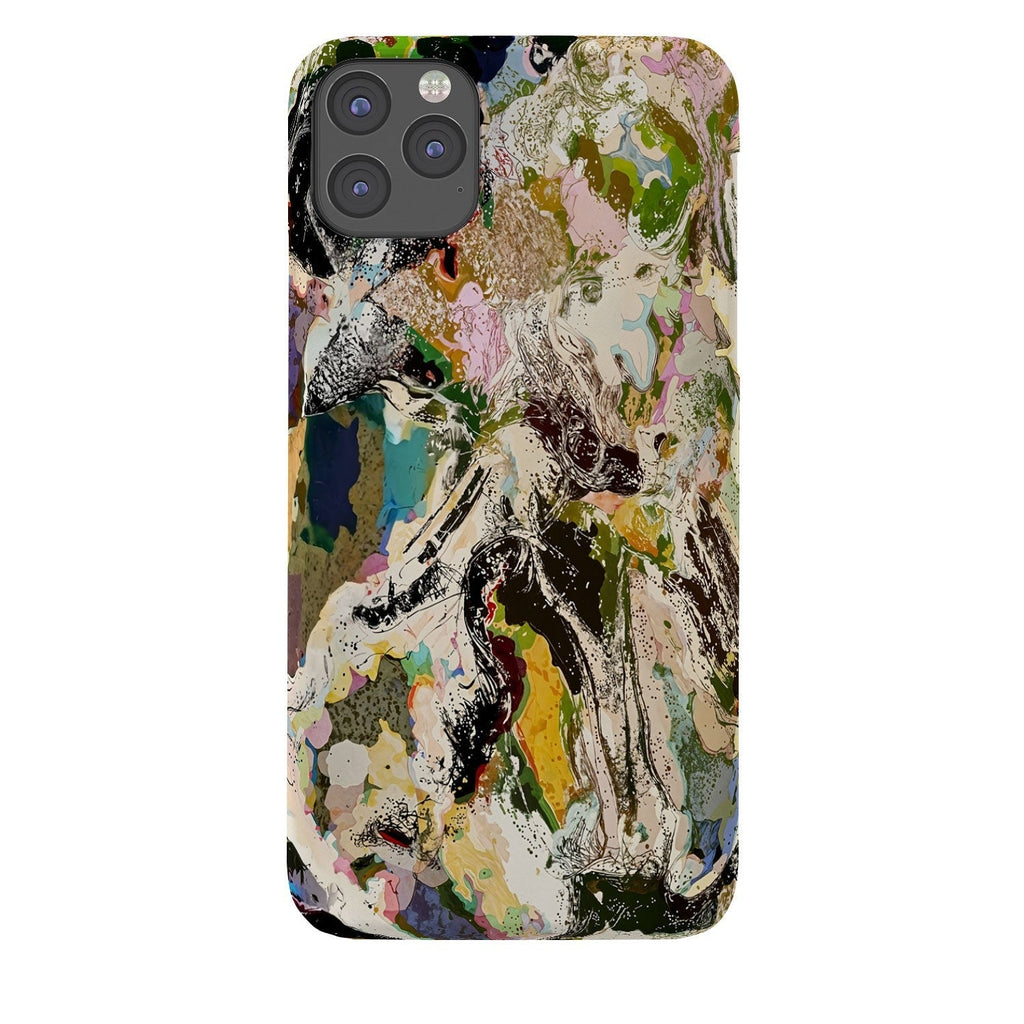 83 Oranges Echoes Beneath the Surface Phone Case
