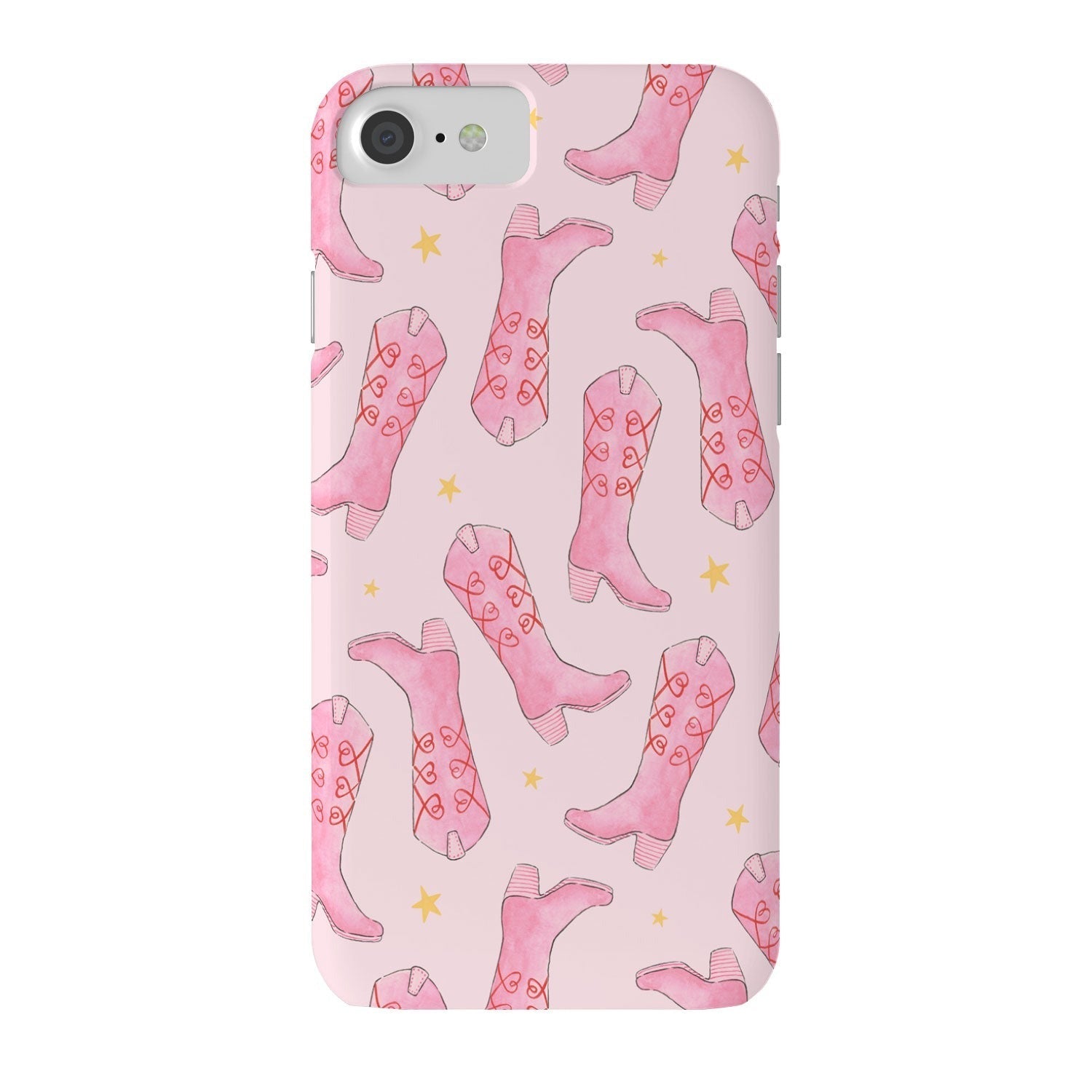 Love_Ryming Stars and Boots Phone Case