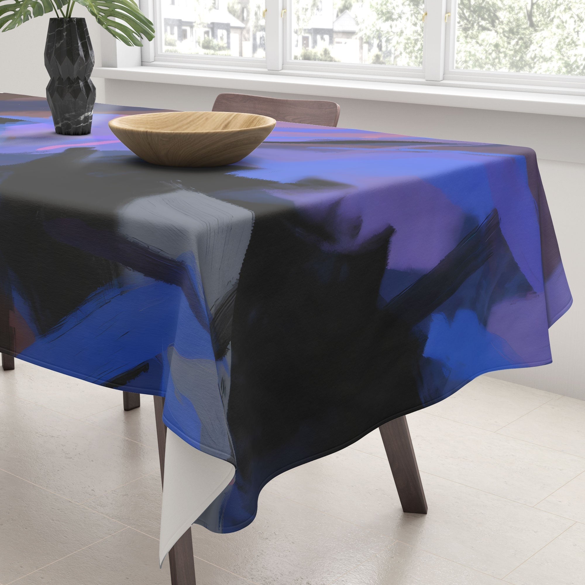 83 Oranges Midnight Sparks Tablecloth
